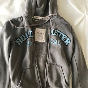 Hollister zip hoodie